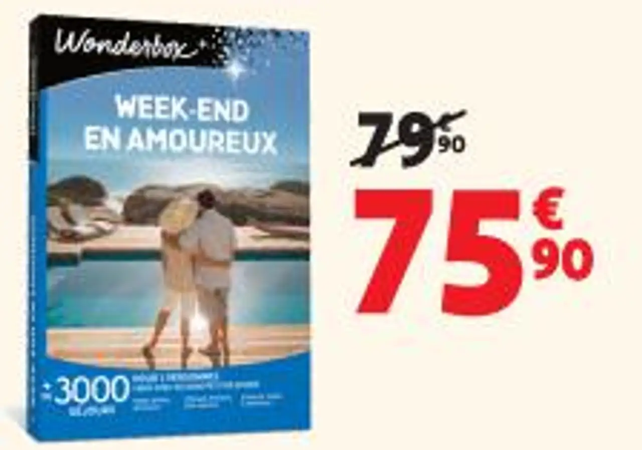 Wonderbox Week-end en amoureux