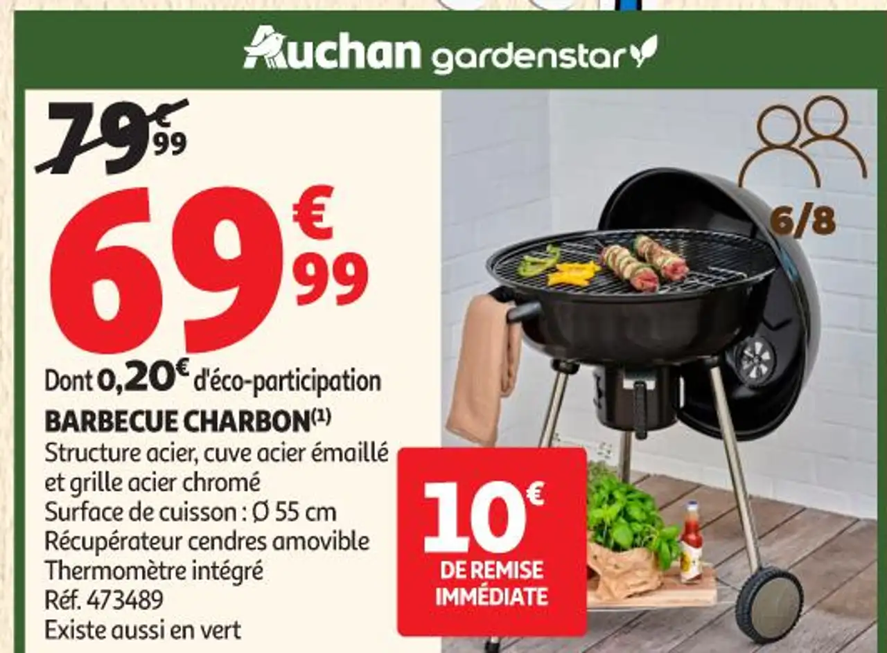 BARBECUE CHARBON gardenstar