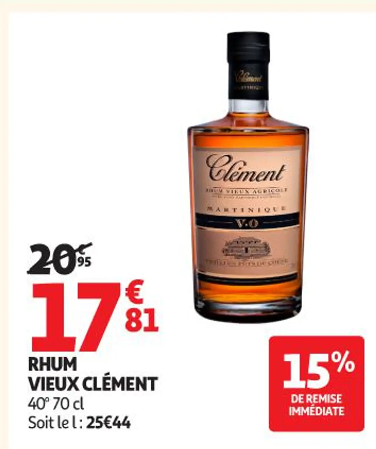 RHUM VIEUX CLÉMENT