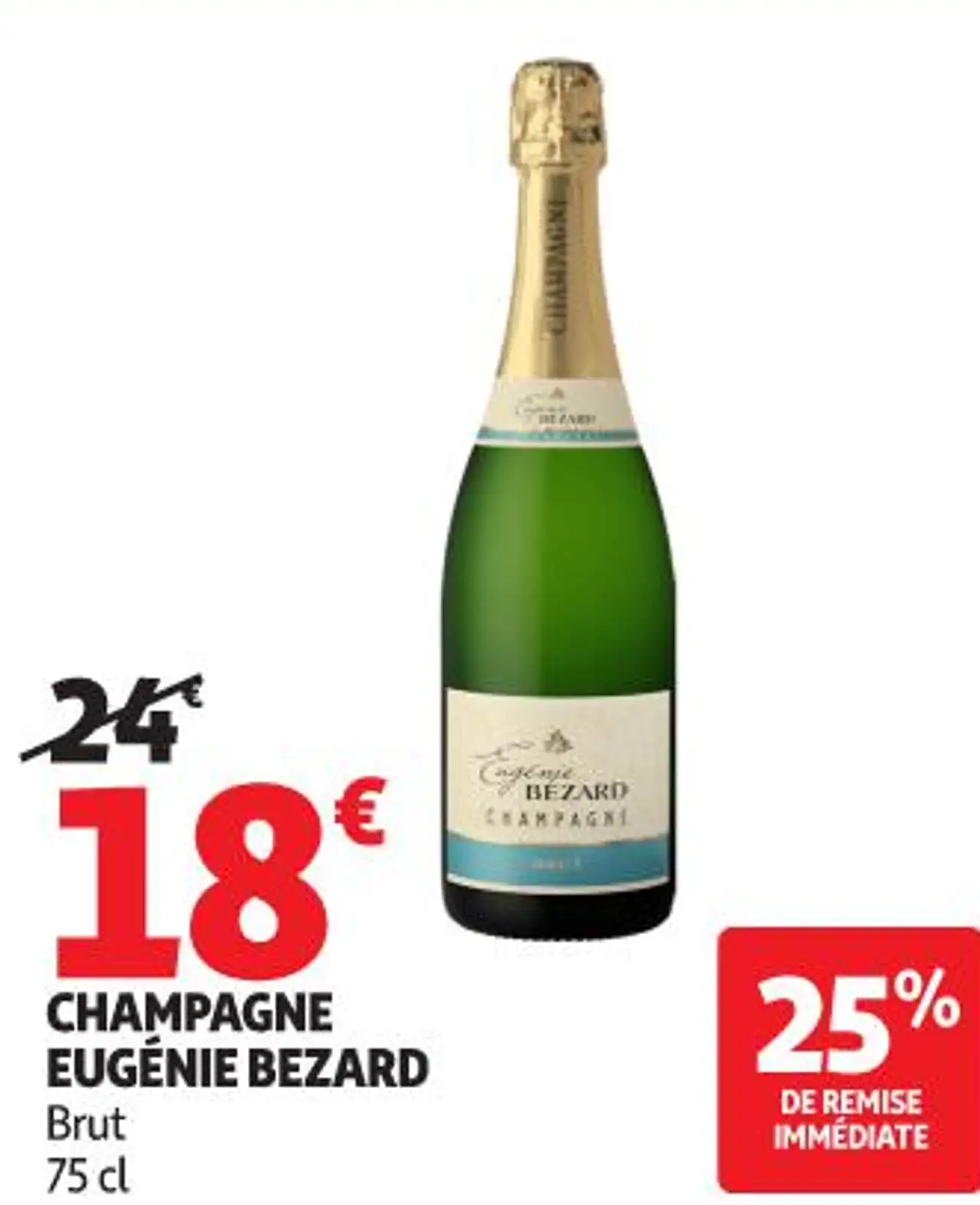 CHAMPAGNE EUGÉNIE BEZARD Brut 75 cl