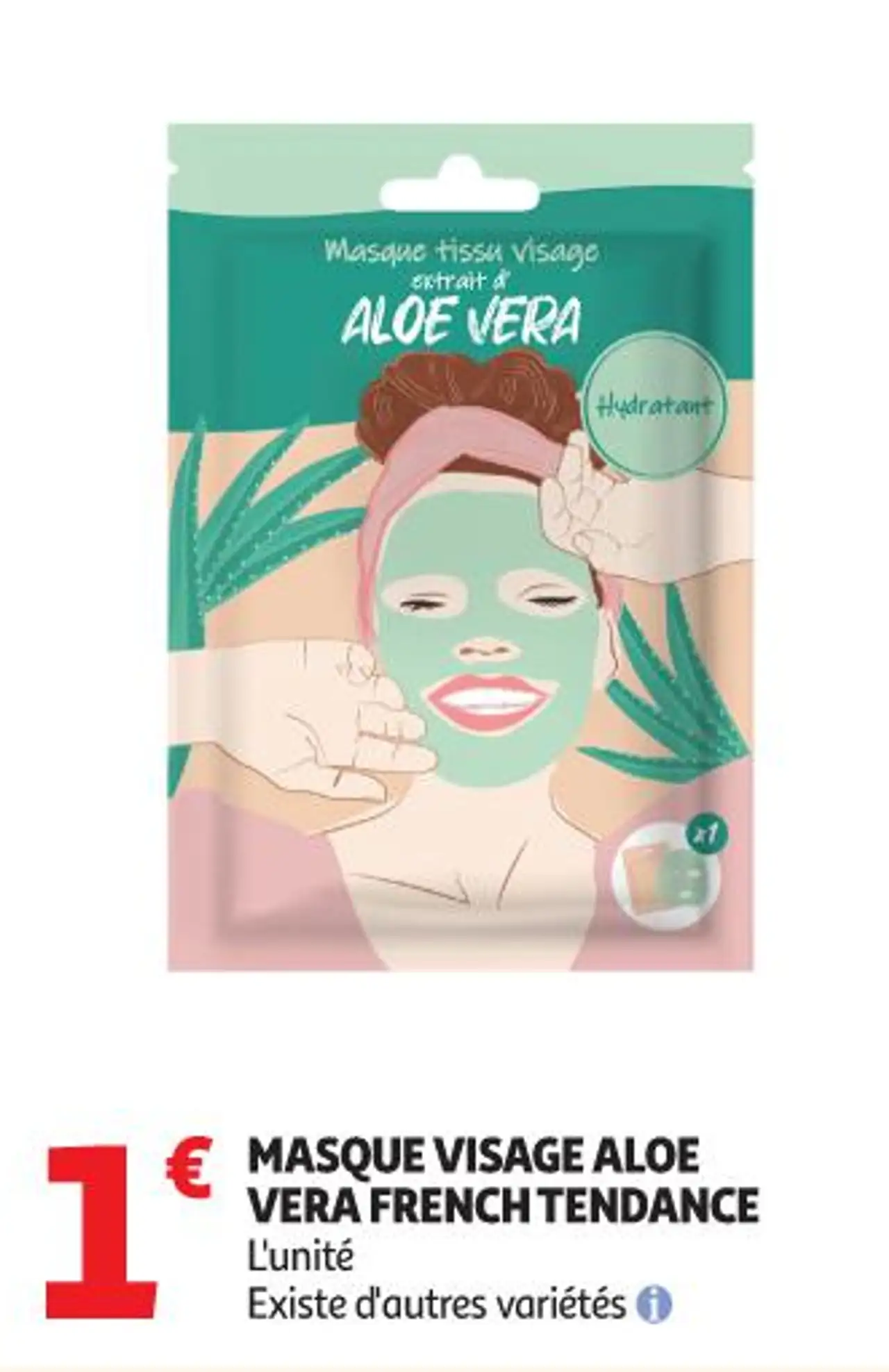Masque Visage Aloe Vera French Tendance