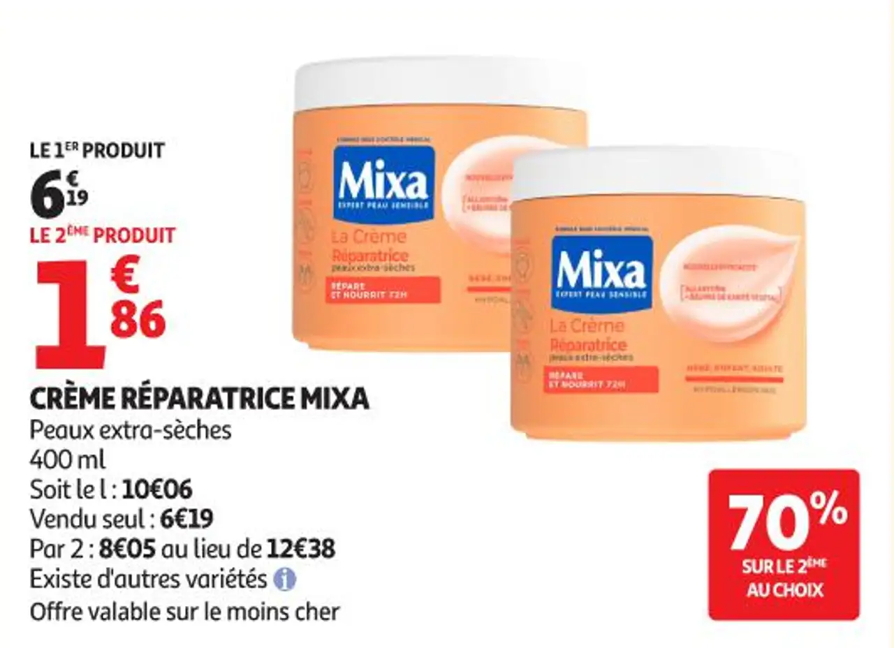 Crème Réparatrice Mixa
