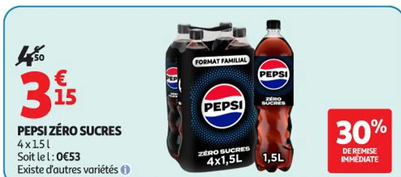 PEPSI ZÉRO SUCRES