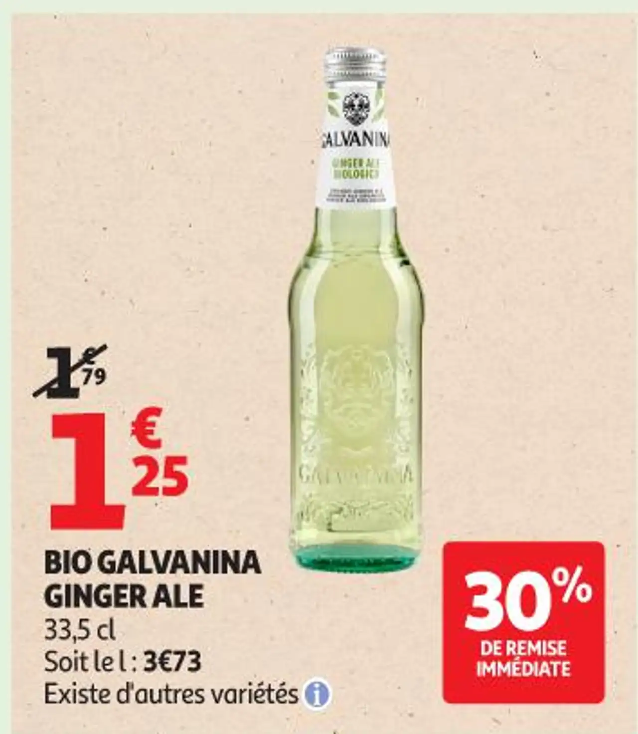 BIO GALVANINA GINGER ALE
