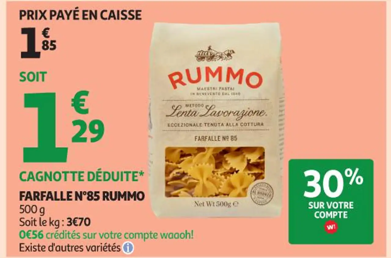 Farfalle N°85 Rummo