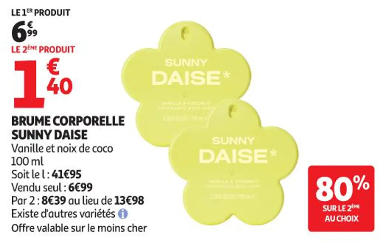 BRUME CORPORELLE SUNNY DAISE