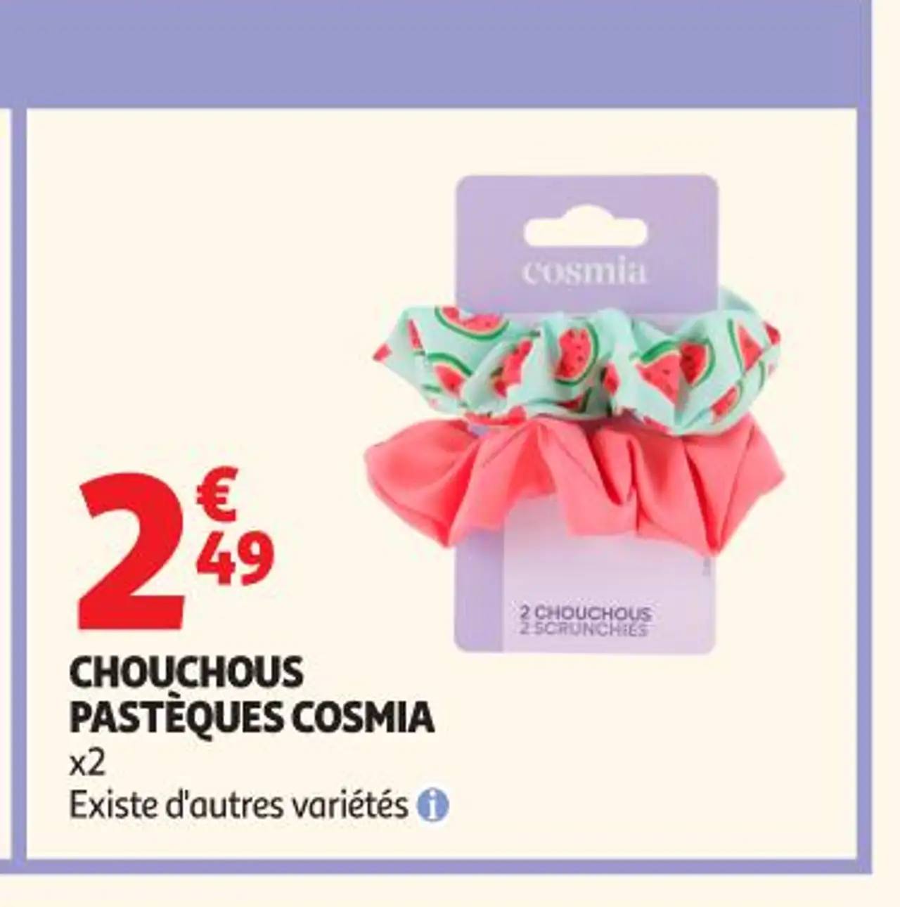 CHOUCHOUS PASTÈQUES COSMIA