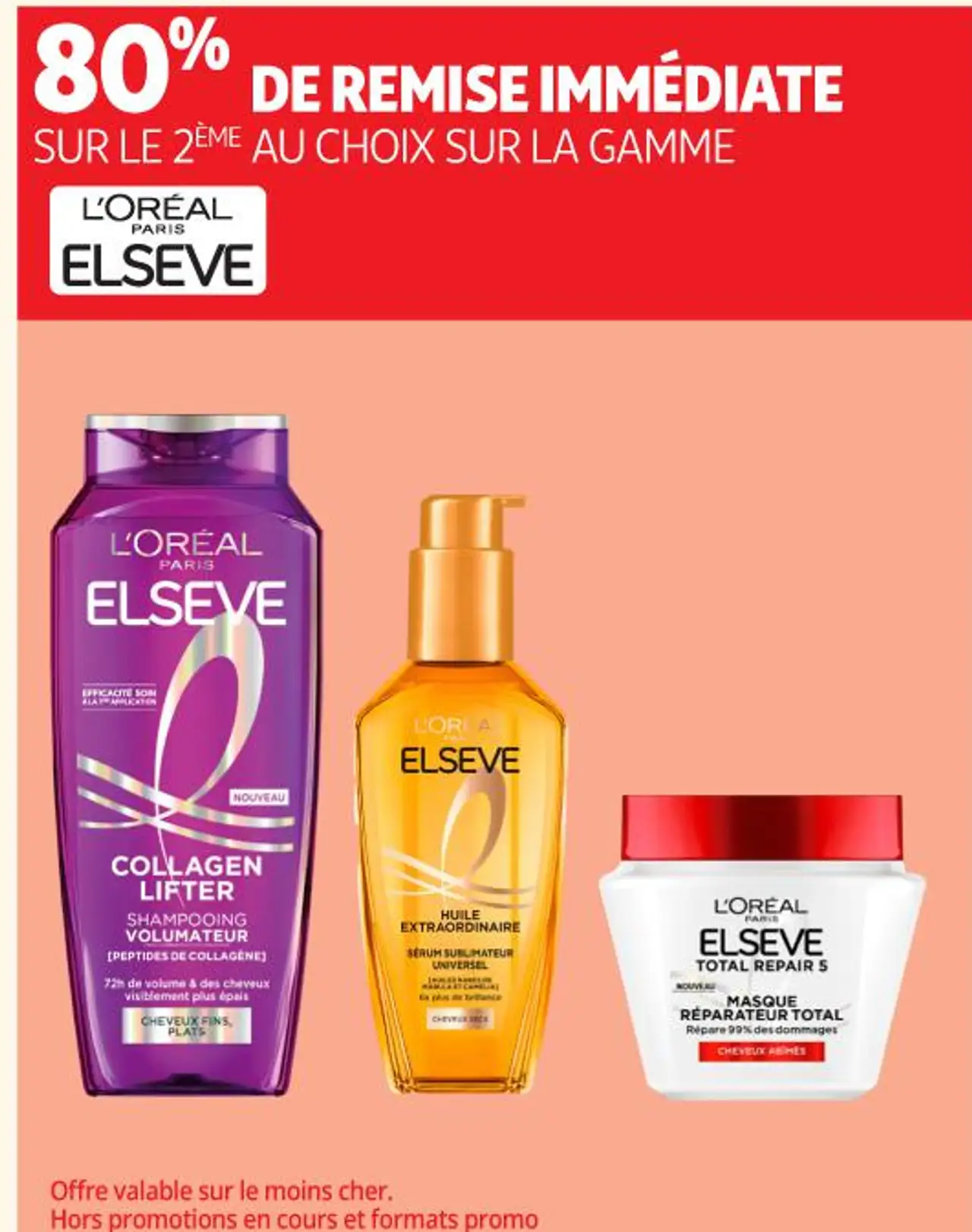 L'Oréal Elsève - Gamme de soins capillaires