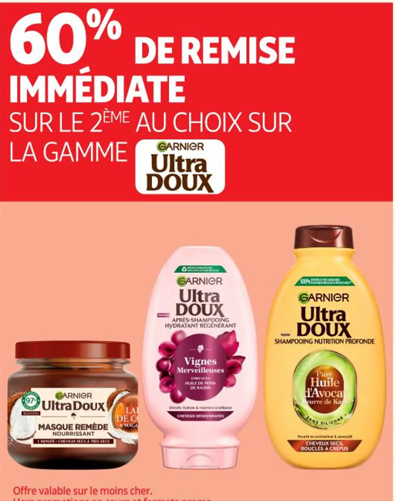 Garnier Ultra Doux - Gamme de soins capillaires