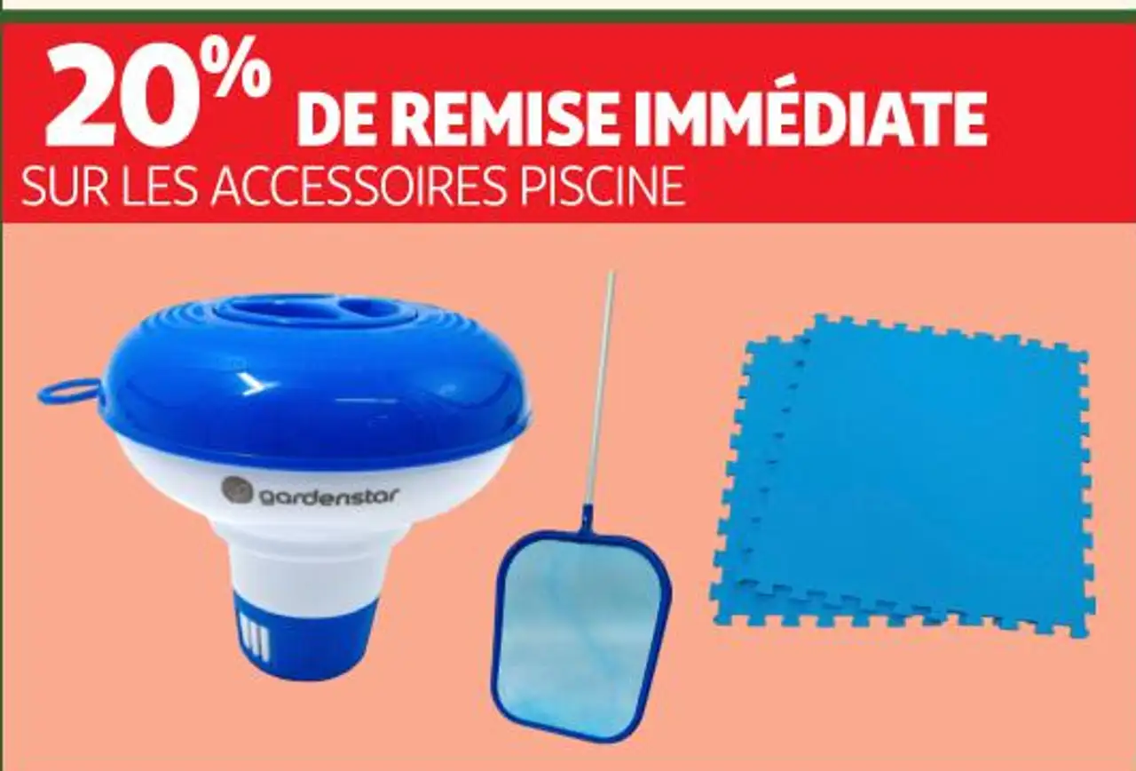 Auchan gardenstar Accessoires piscine