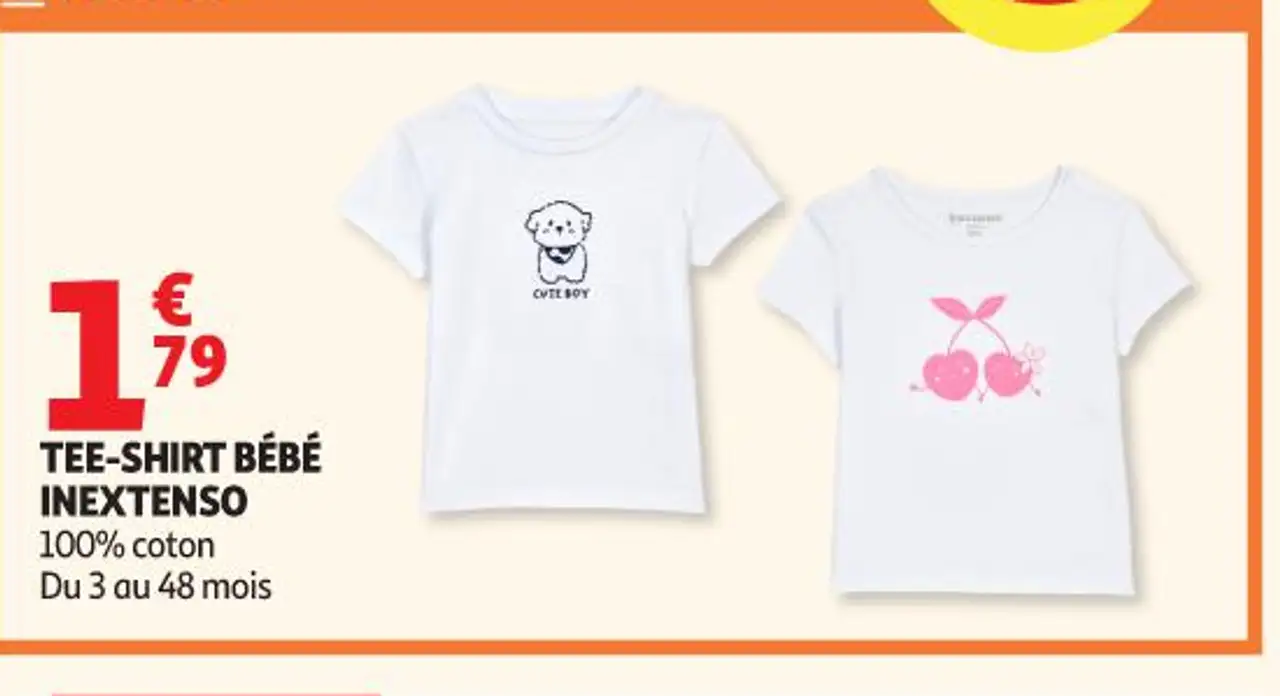 Tee-shirt bébé Inextenso