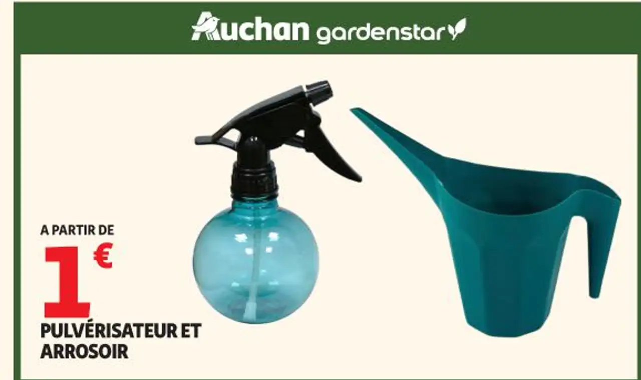 Auchan Gardenstar Pulvérisateur et arrosoir