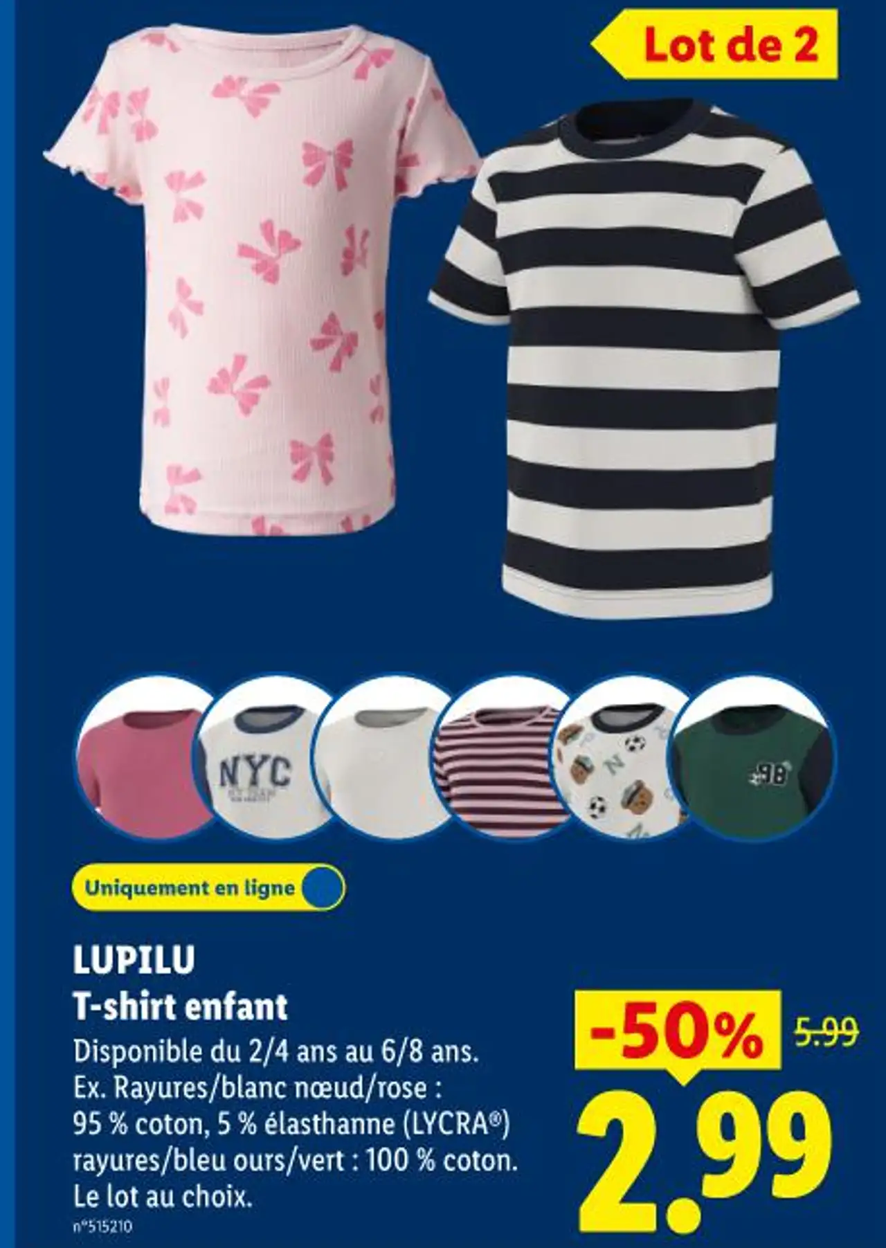 LUPILU T-shirt enfant