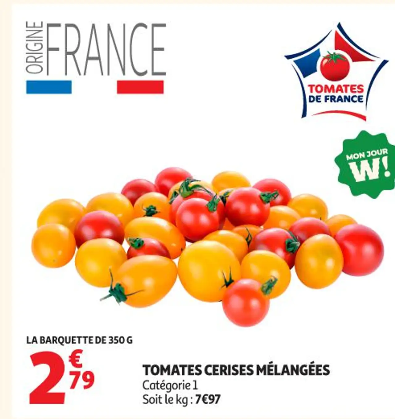 TOMATES CERISES MÉLANGÉES