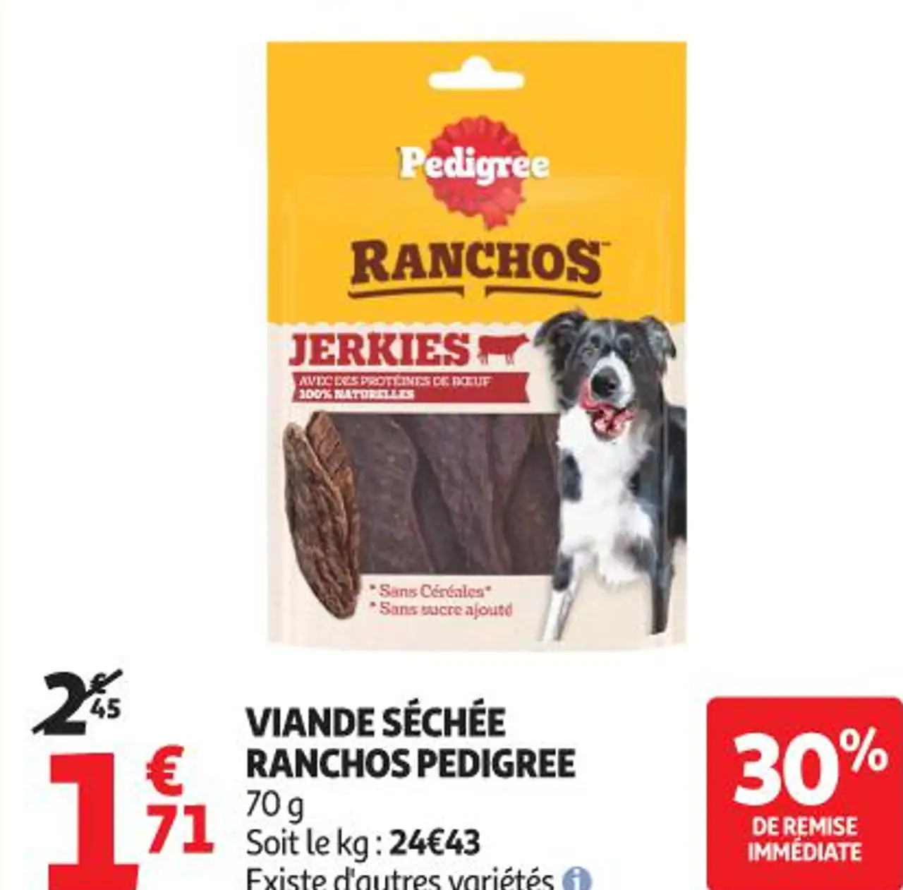 Viande séchée Ranchos Pedigree