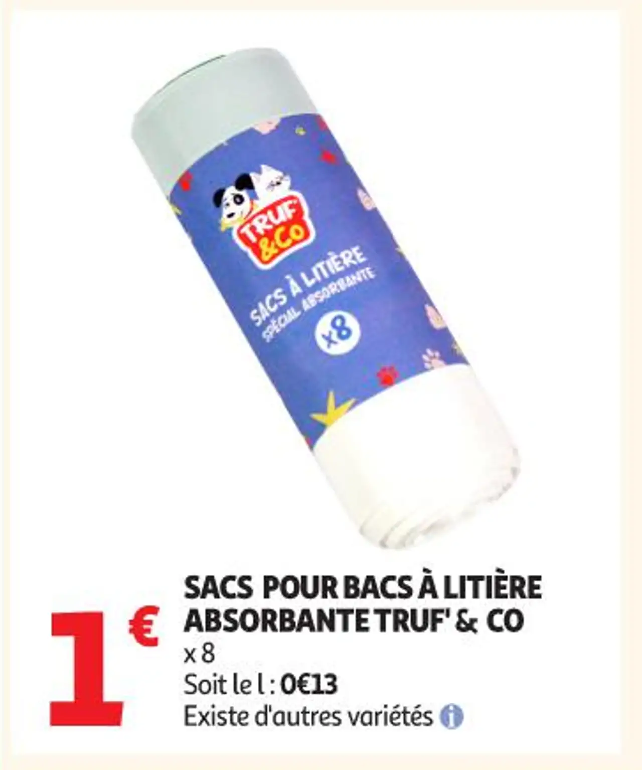 Sacs pour bacs à litière absorbante Truf' & Co