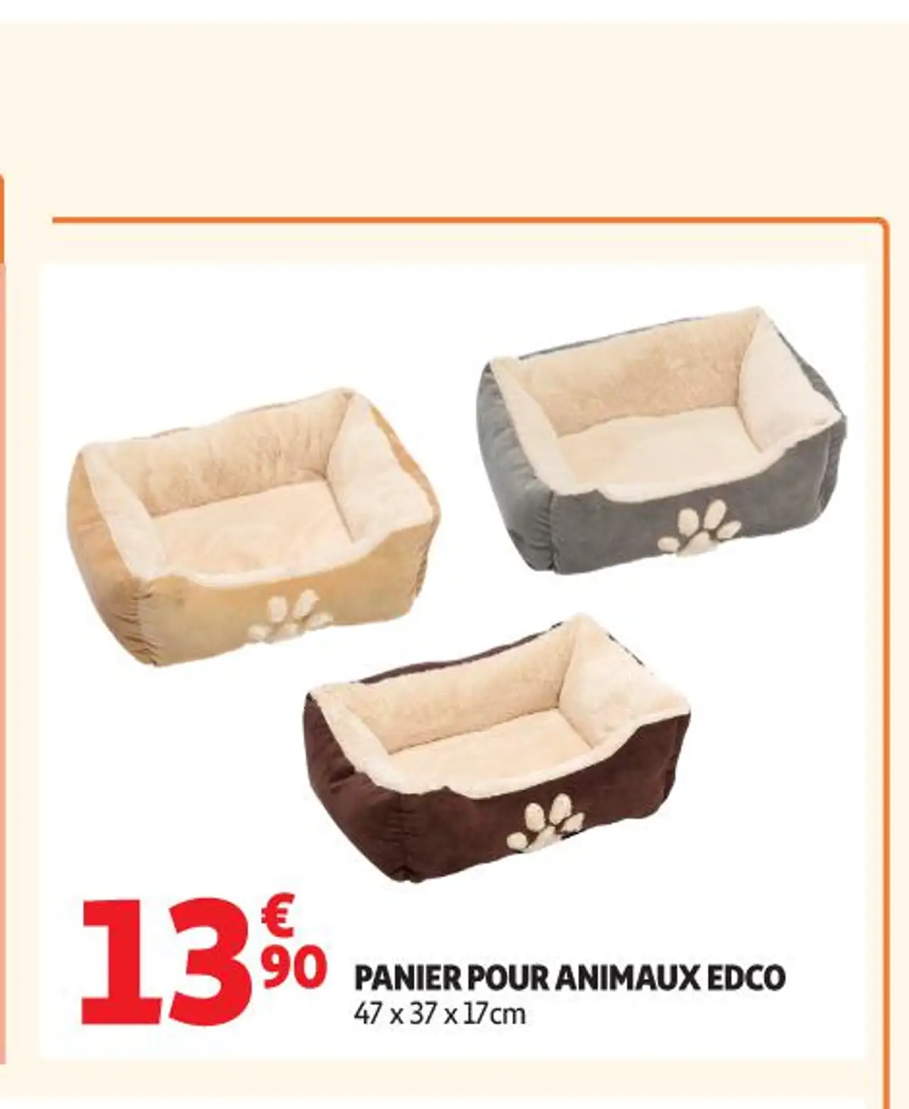Panier pour animaux Edco