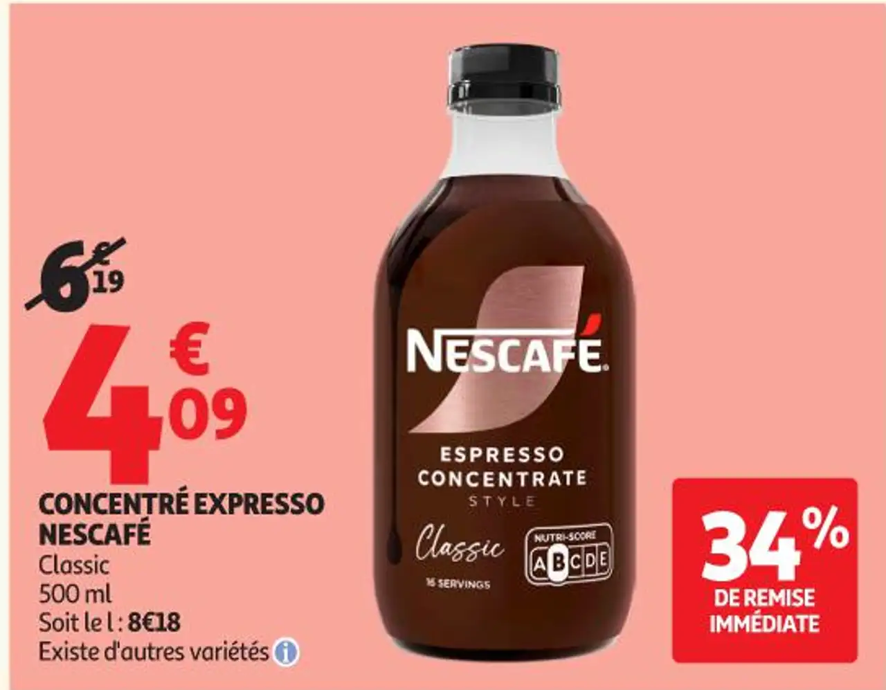 CONCENTRÉ EXPRESSO NESCAFÉ