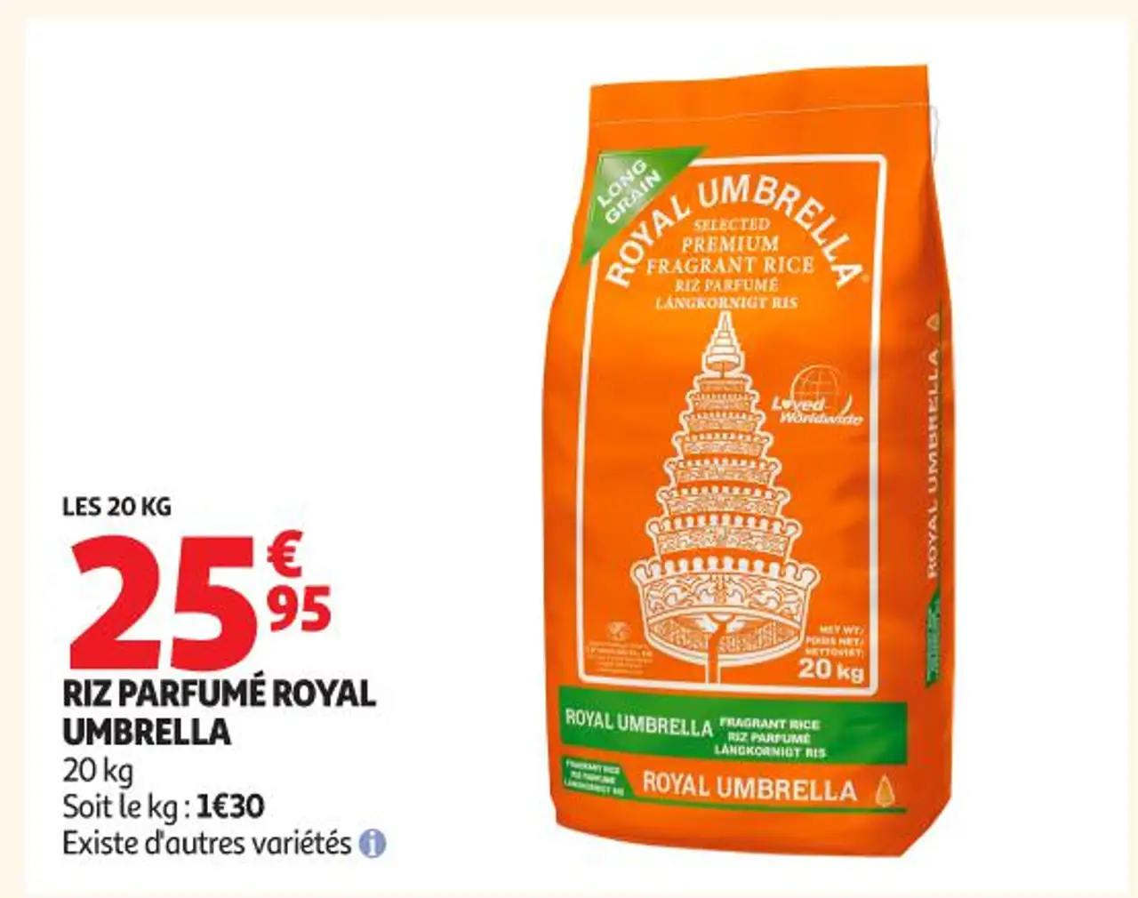 Riz parfumé Royal Umbrella