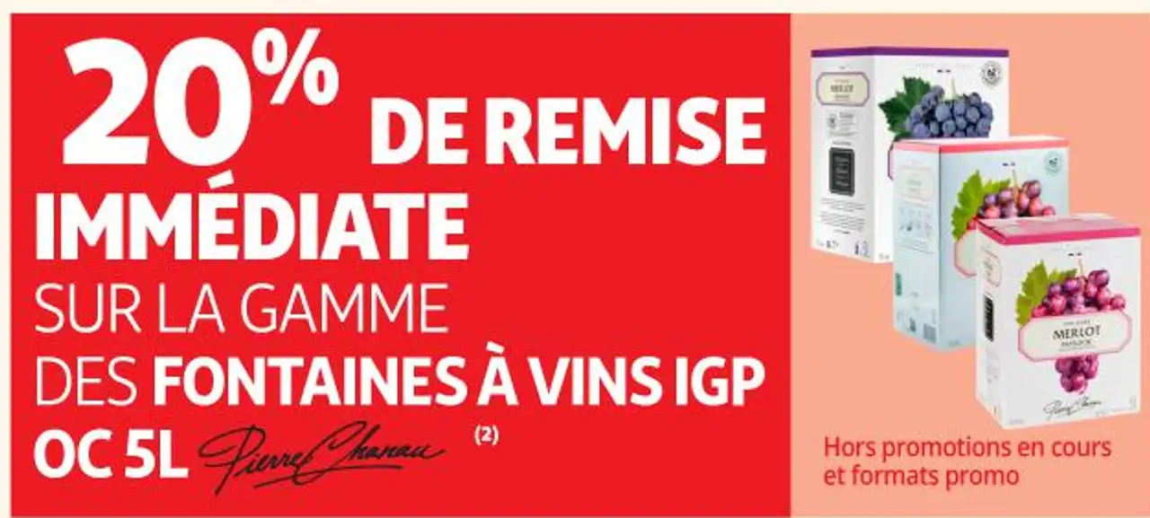 Fontaines à Vins IGP OC 5L Pierre Chanau