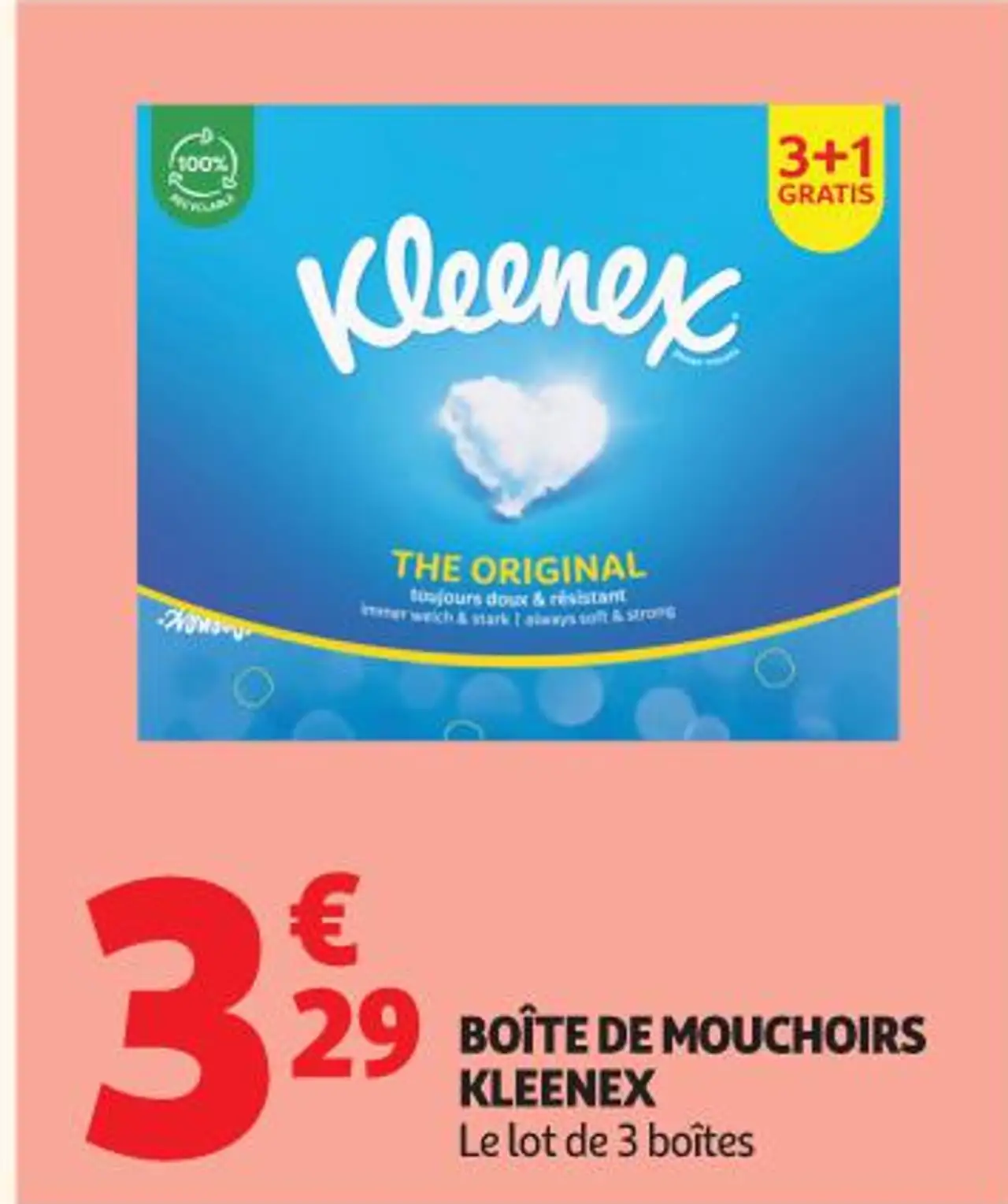 Boîte de Mouchoirs Kleenex