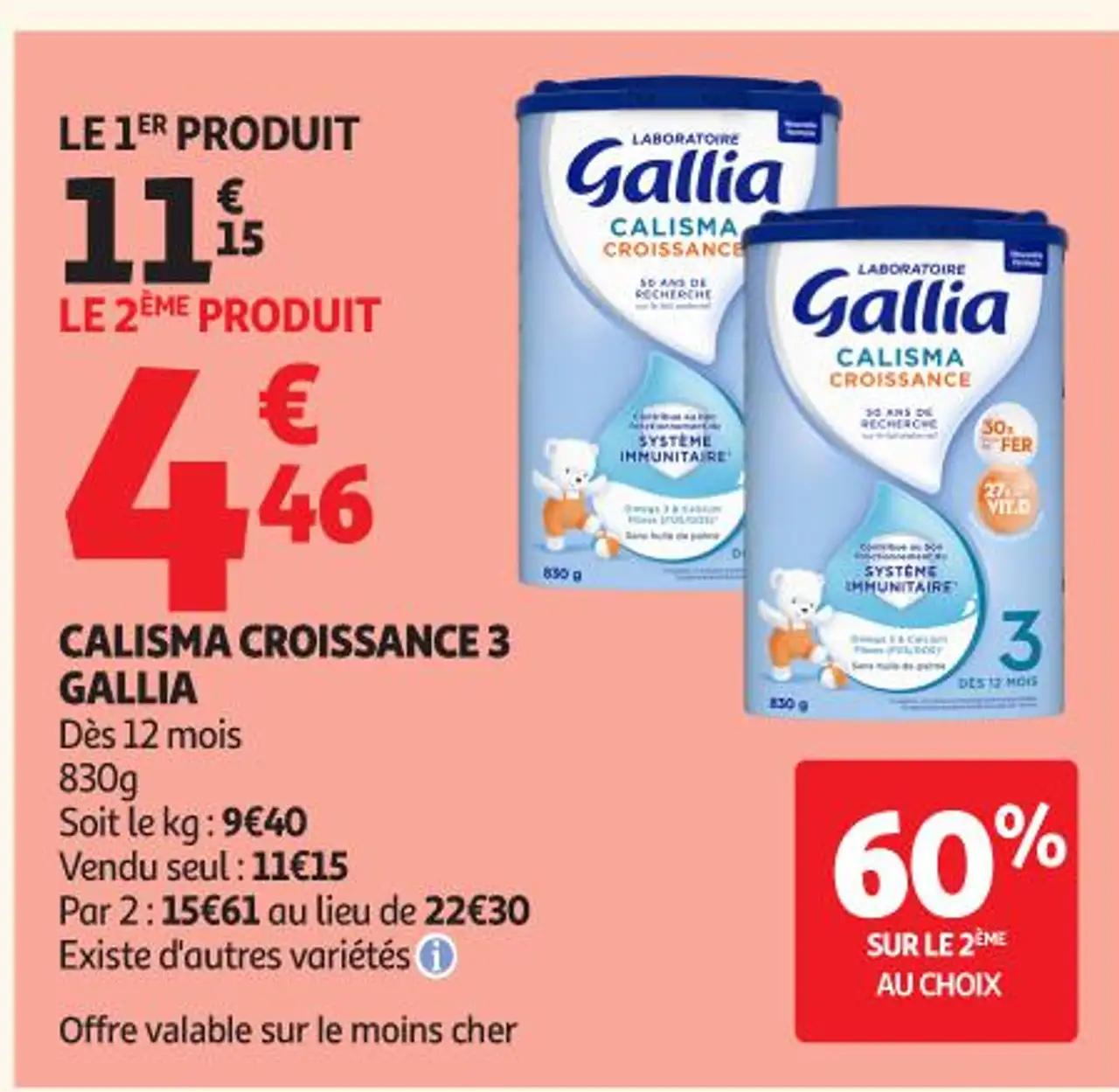 Calisma Croissance 3 Gallia