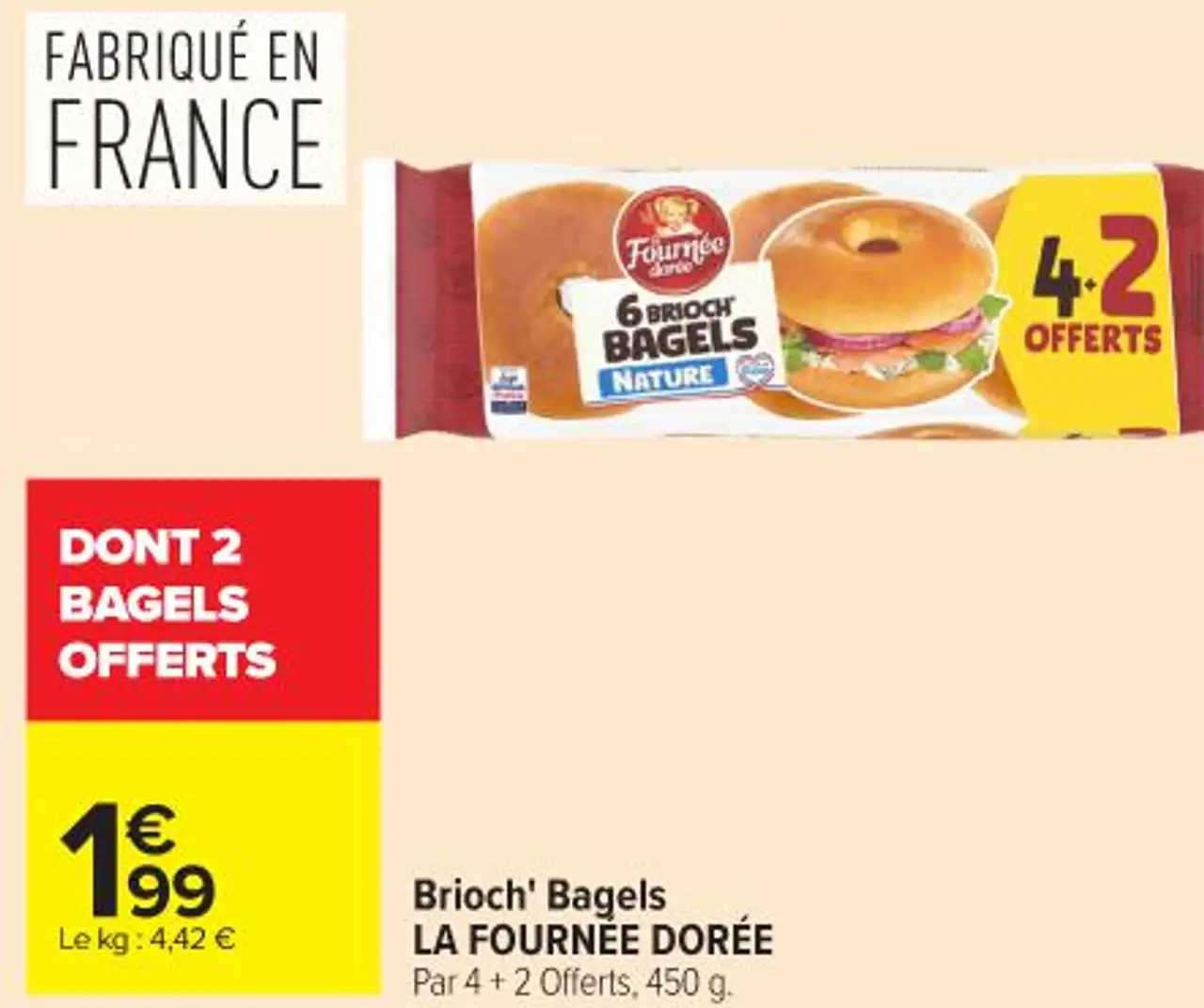 Brioch' Bagels LA FOURNÉE DORÉE