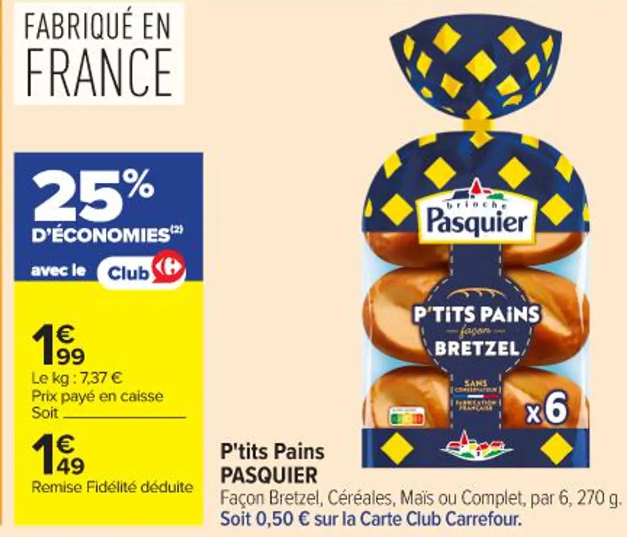 P'tits Pains PASQUIER