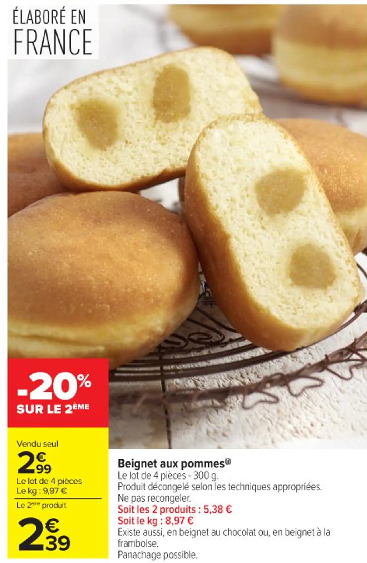 Beignet aux pommes