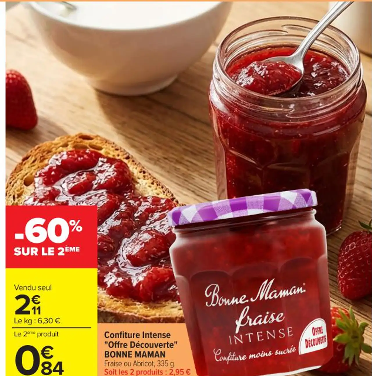 Confiture Intense "Offre Découverte" Bonne Maman
