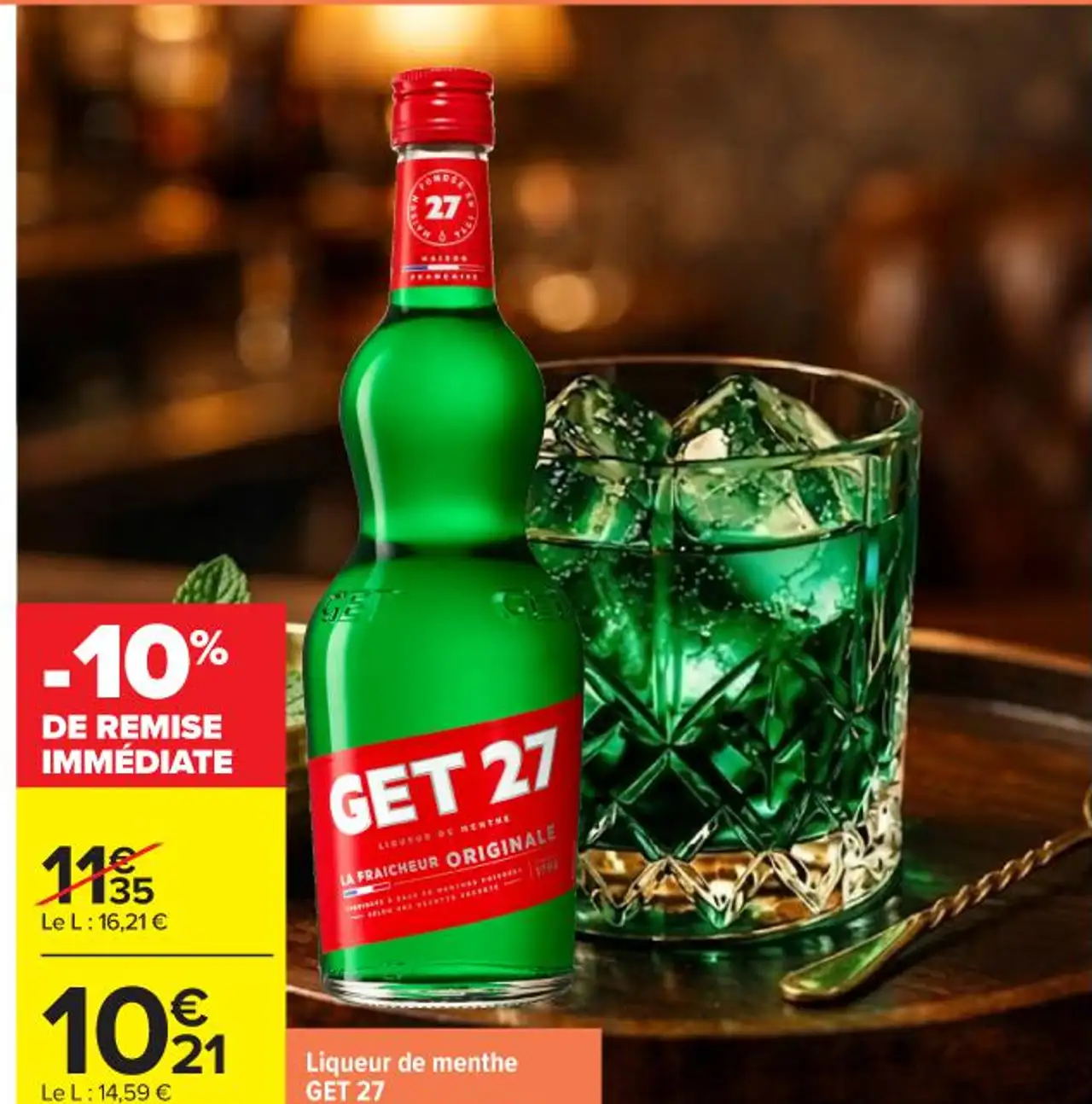 Liqueur de menthe GET 27