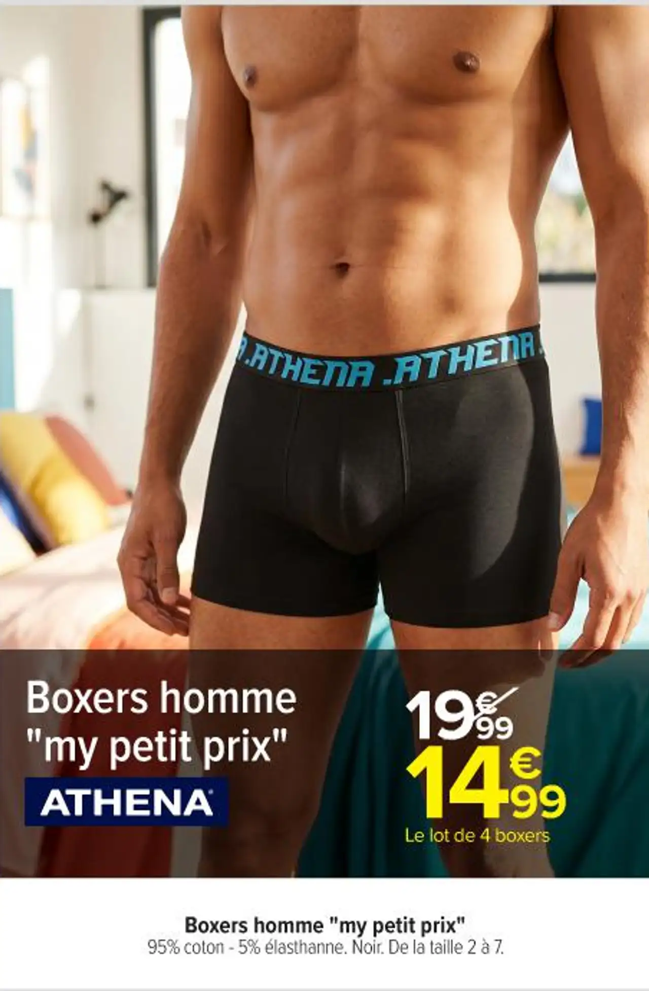 Boxers homme "my petit prix" ATHENA