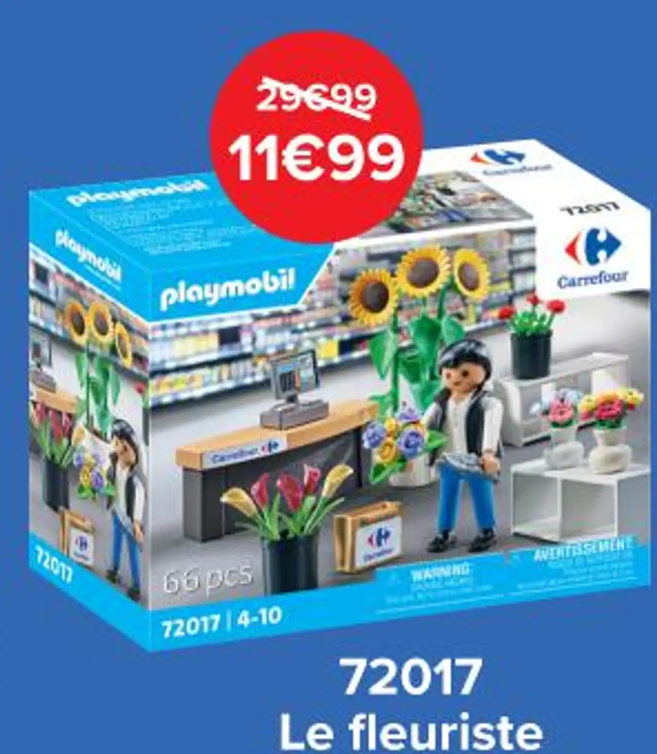 Playmobil 72017 Le fleuriste