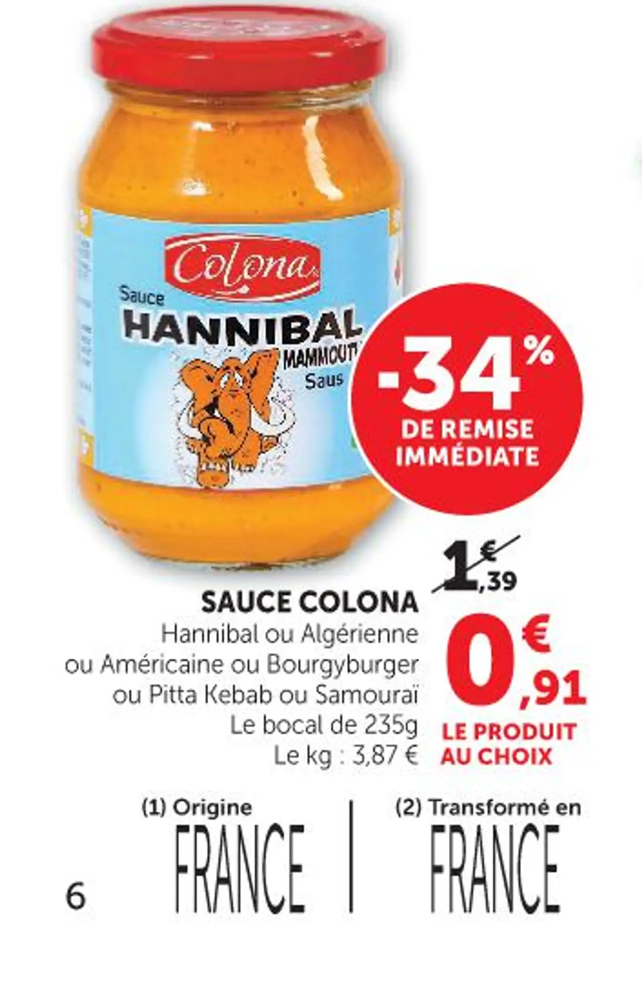 Sauce Colona Hannibal, Algérienne, Américaine, Bourgyburger, Pitta Kebab ou Samouraï