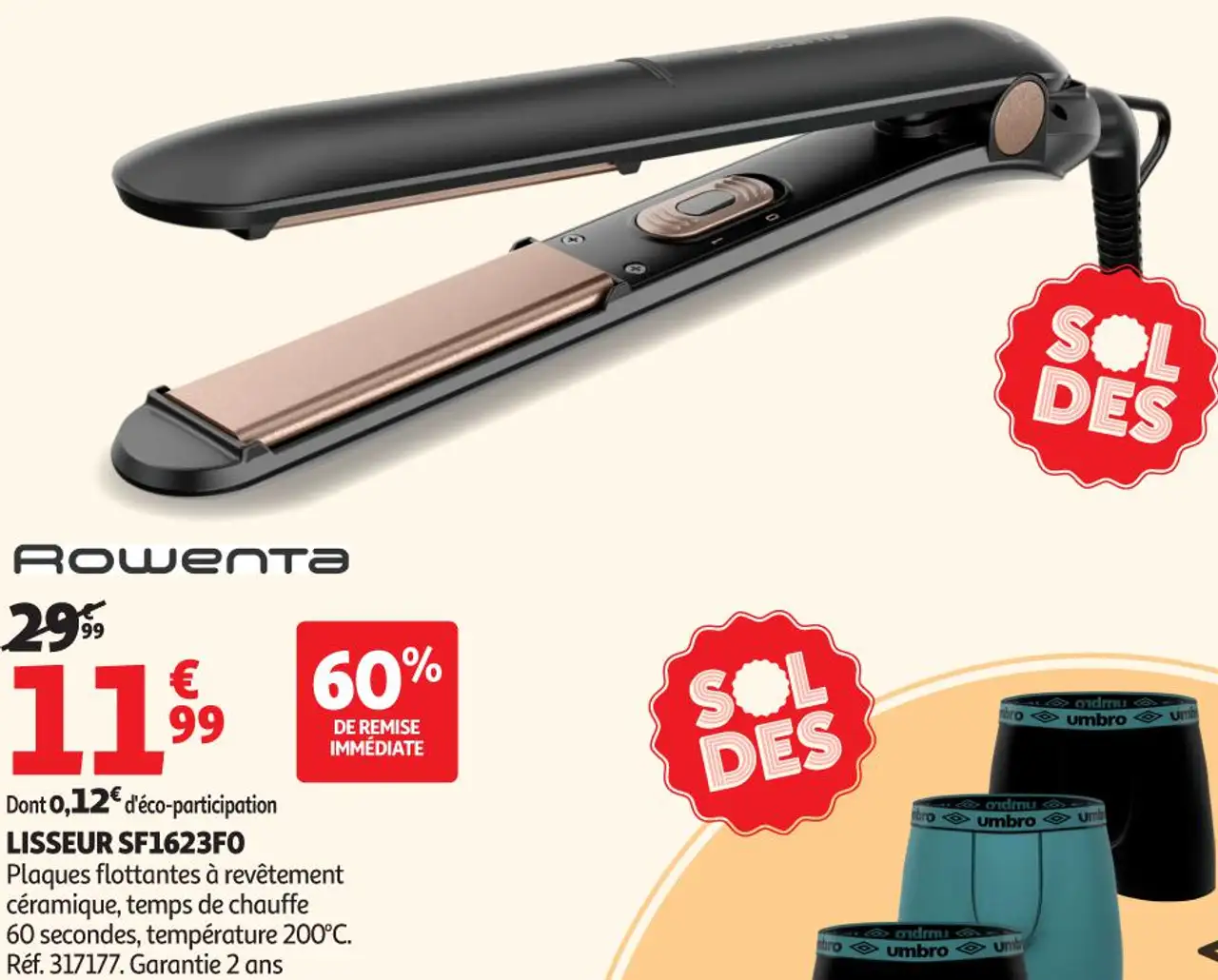 Rowenta Lisseur SF1623F0
