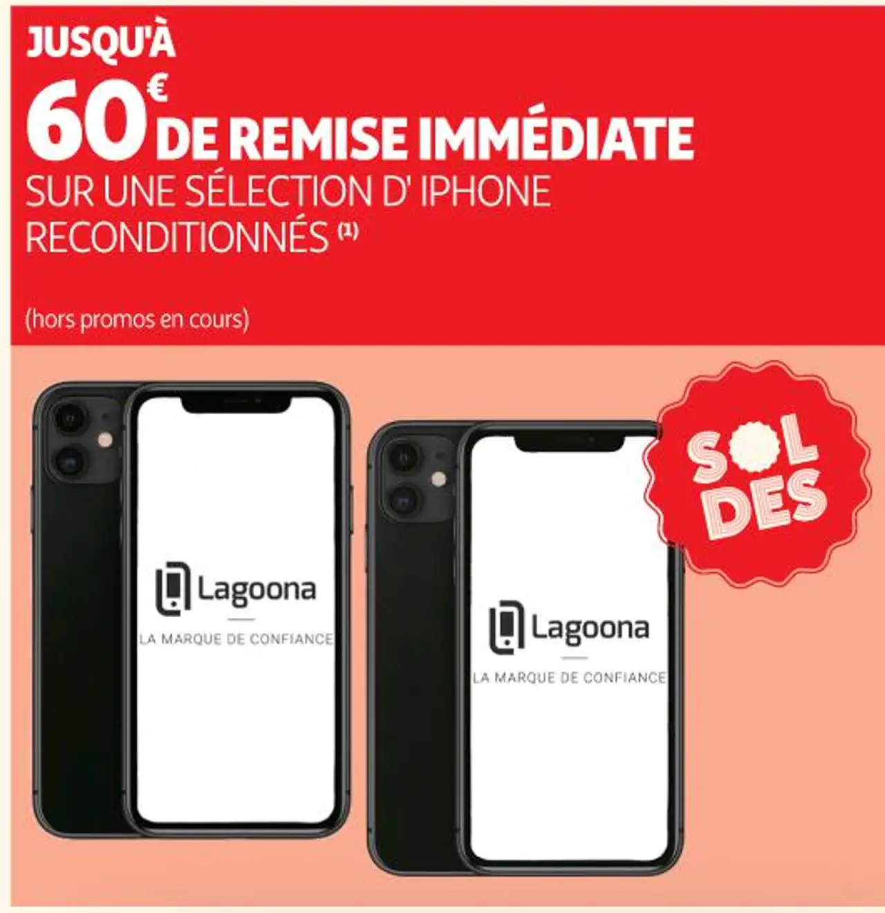 Selection d'iPhone reconditionnés Lagoona