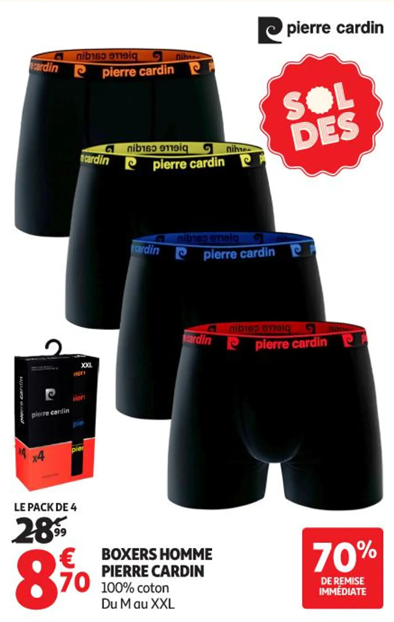 Boxers homme Pierre Cardin