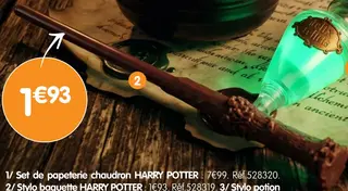 - Stylo baguette HARRY POTTER - B&M
