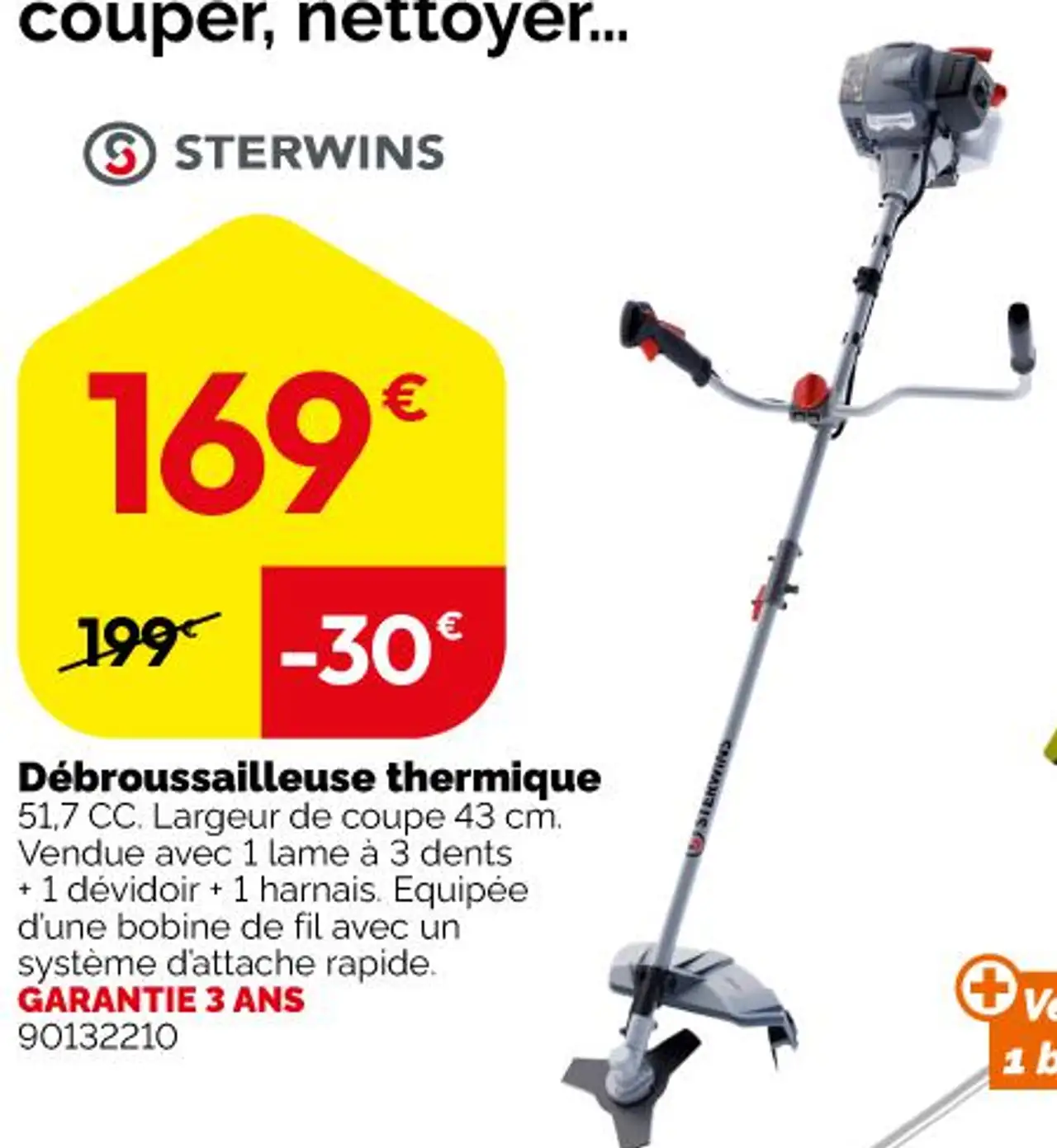 Débroussailleuse thermique Sterwins