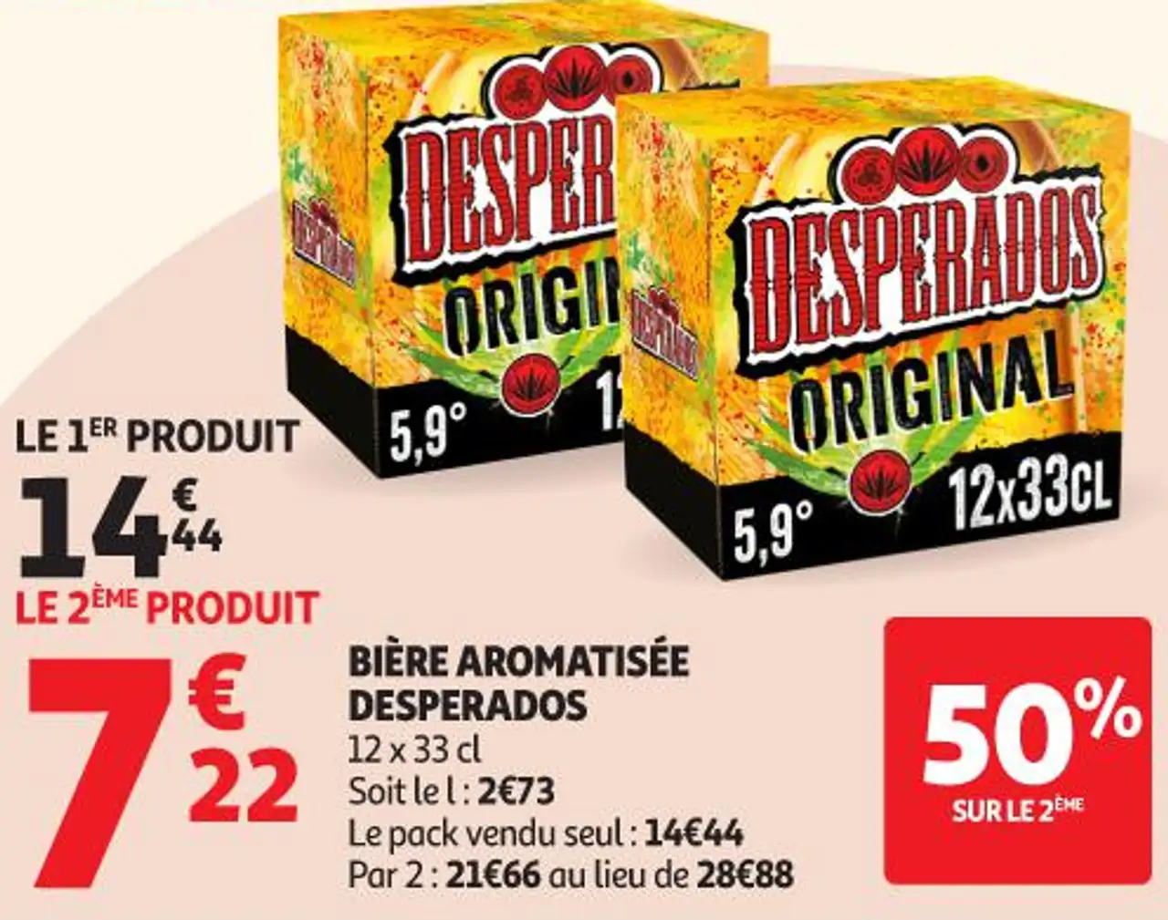 Bière aromatisée Desperados