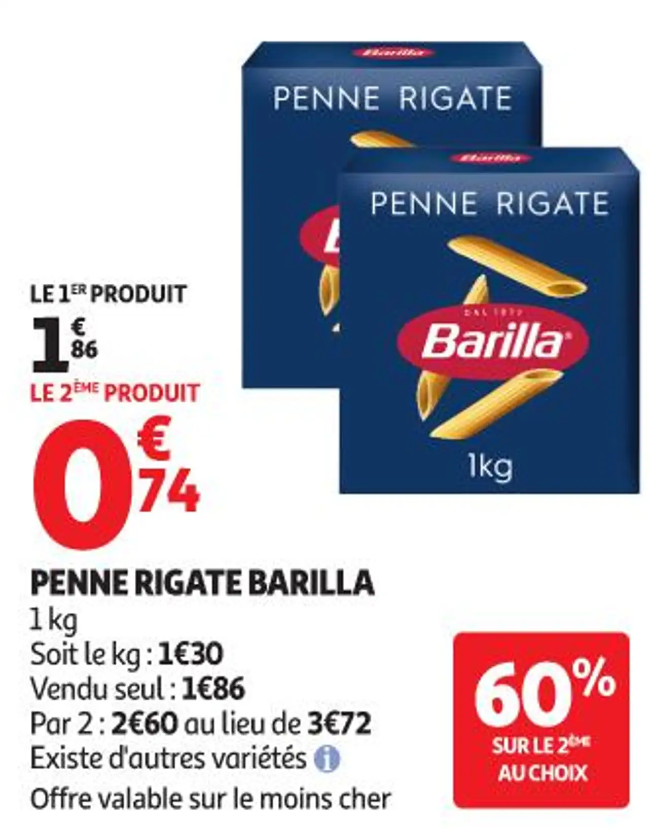 PENNE RIGATE BARILLA