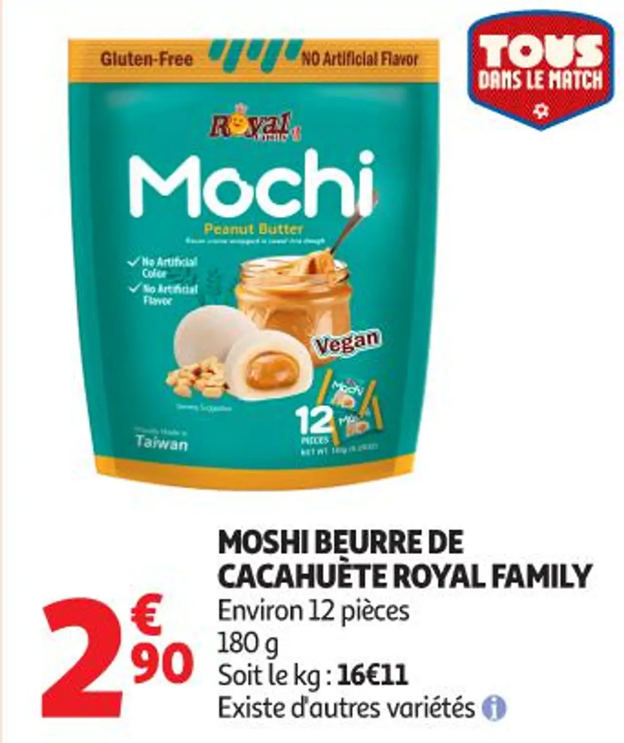 Moshi beurre de cacahuète Royal Family