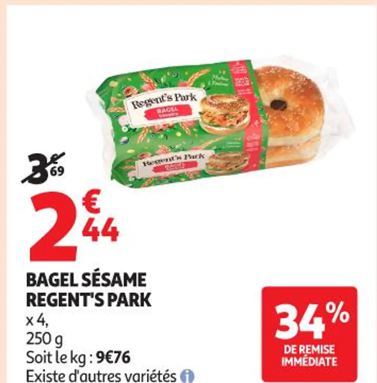 BAGEL SÉSAME REGENT'S PARK