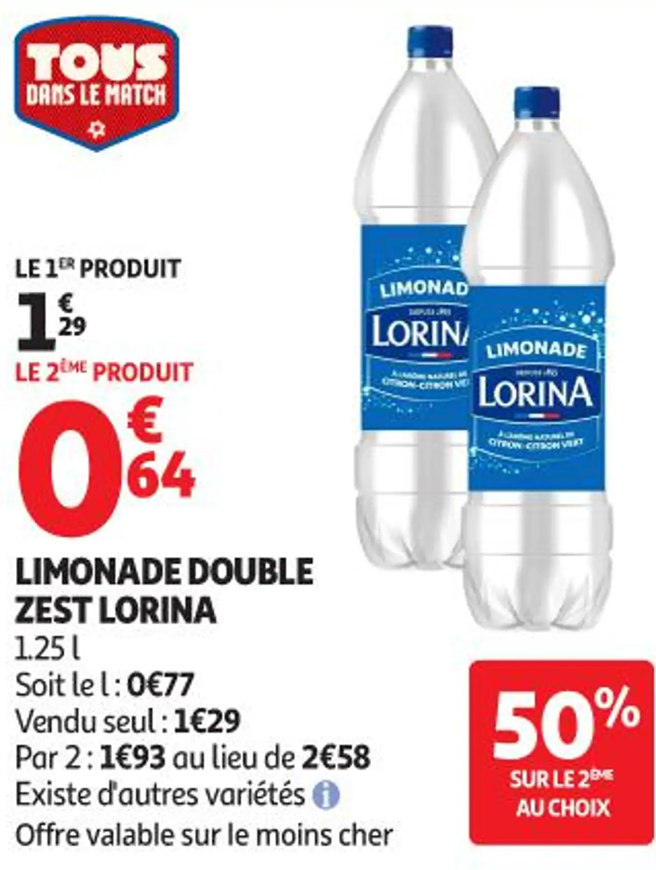 Limonade Double Zest Lorina