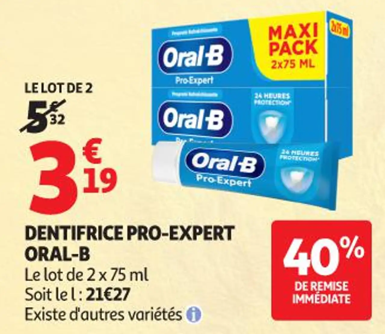 Dentifrice Pro-Expert Oral-B