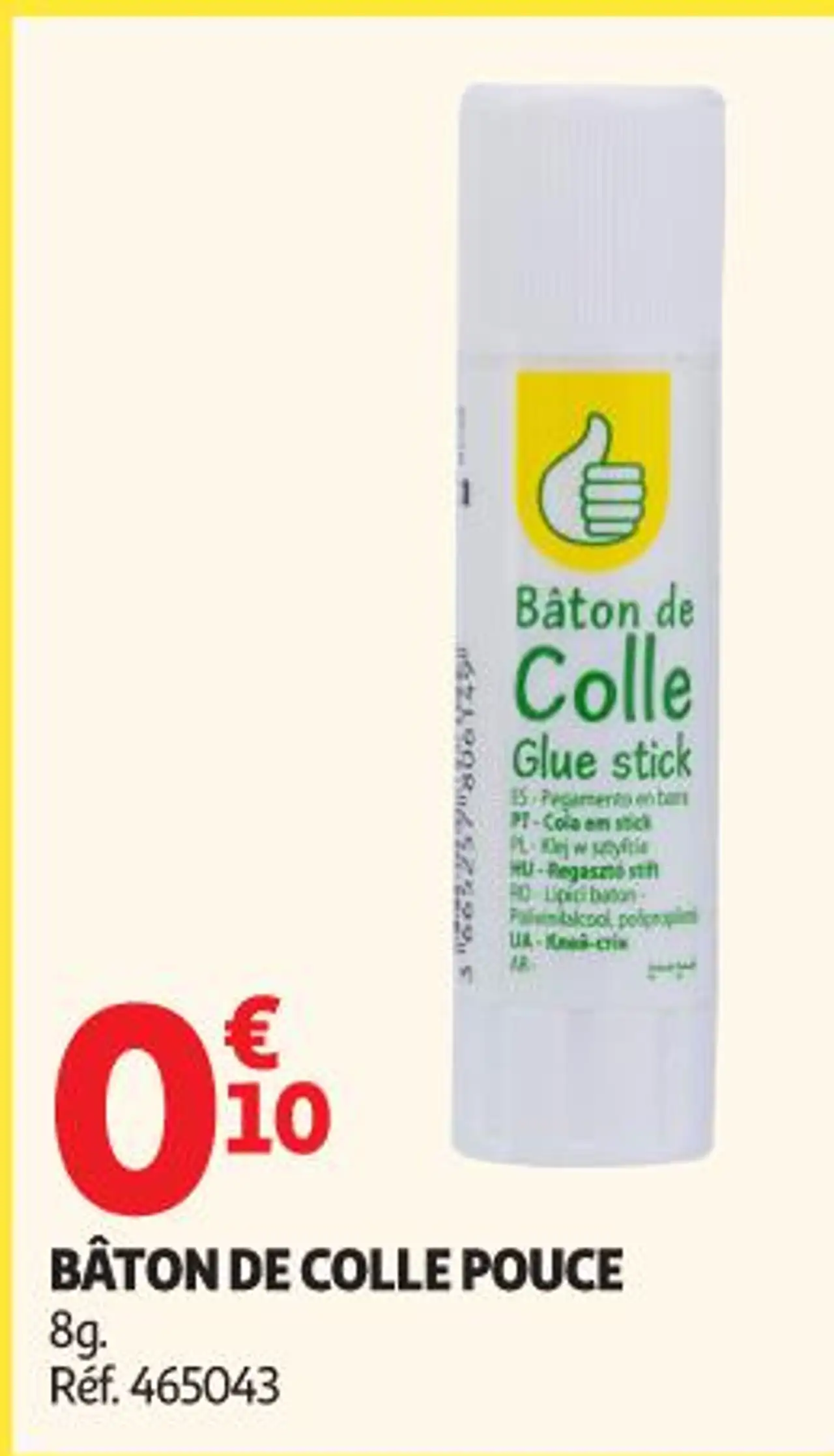 BÂTON DE COLLE POUCE