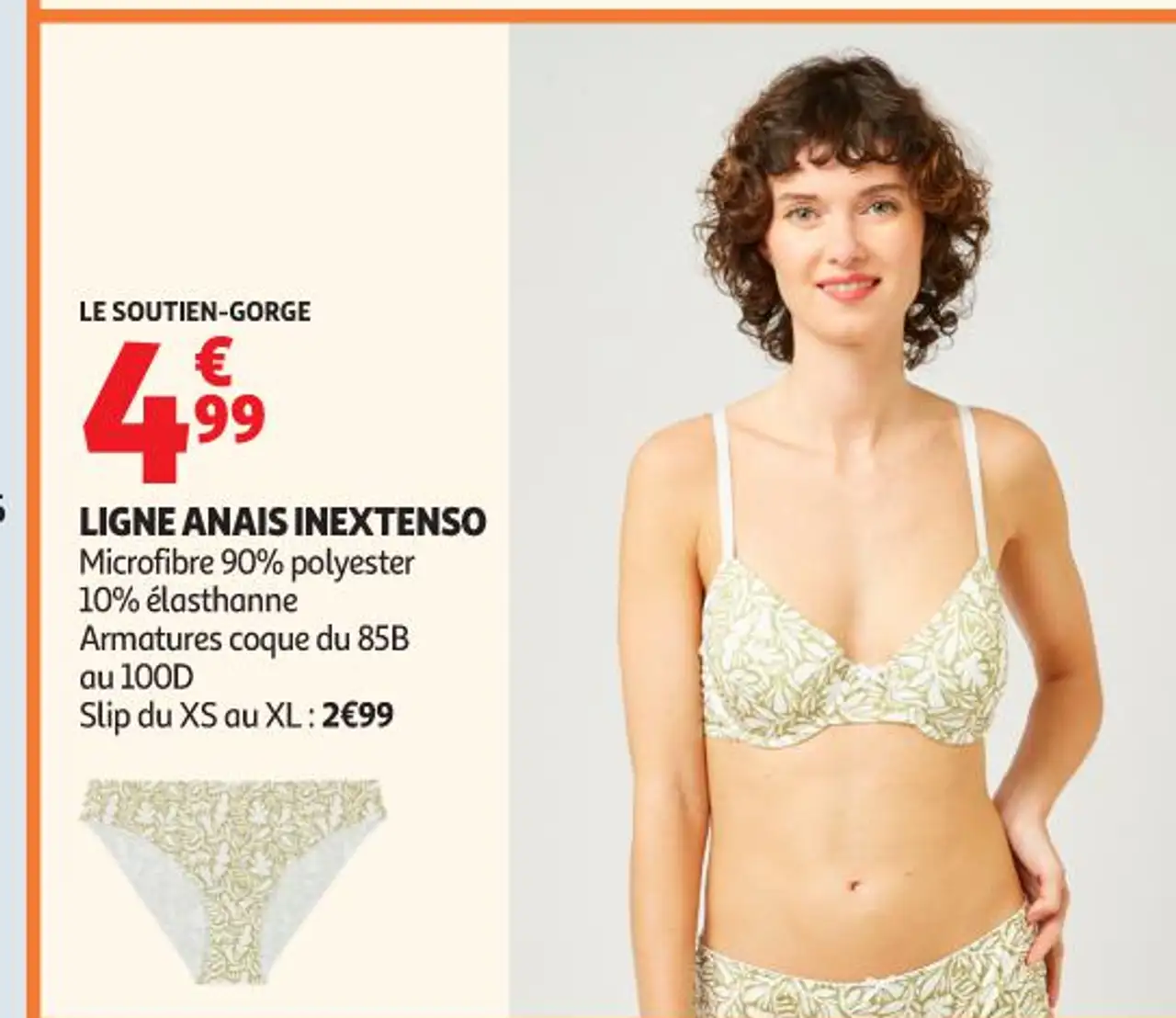 Le soutien-gorge Ligne Anais Inextenso