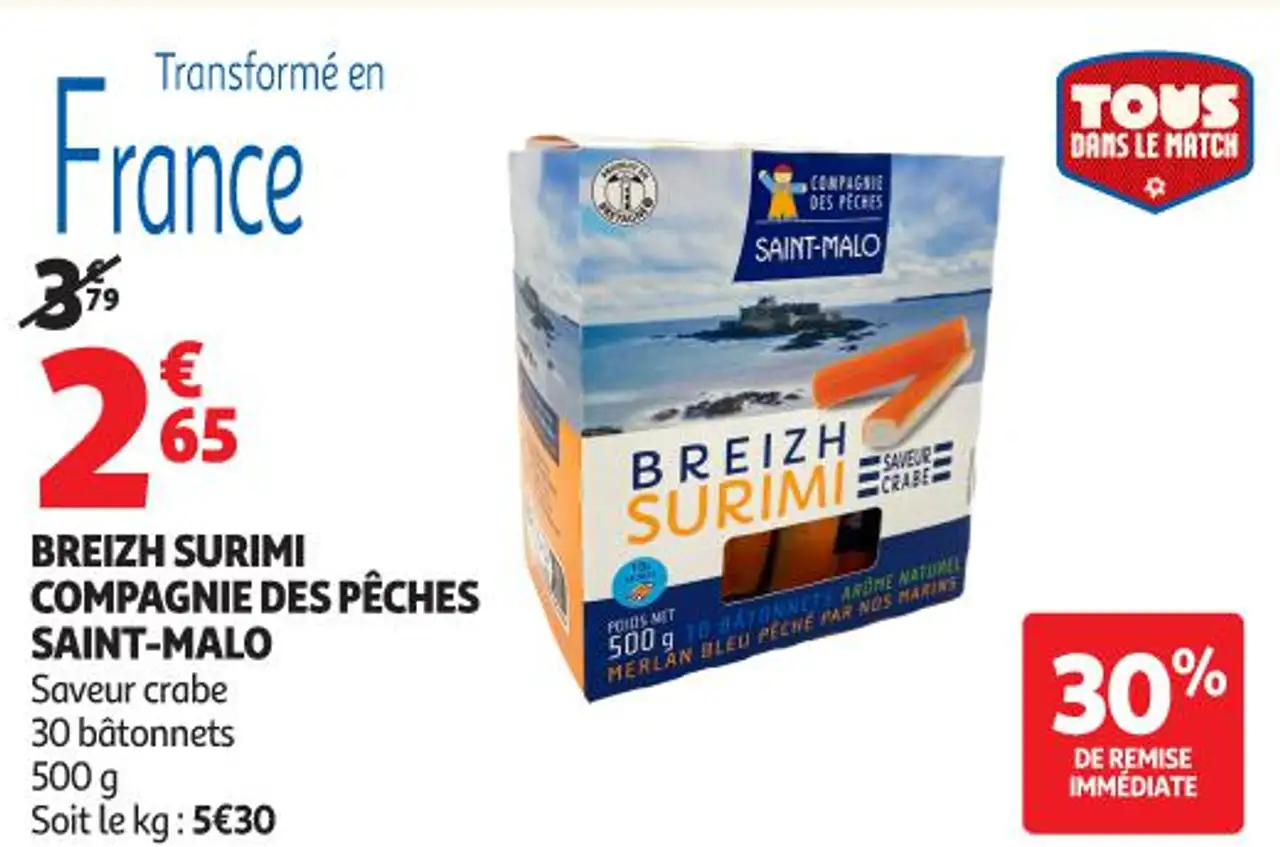 Breizh Surimi Compagnie des Pêches Saint-Malo