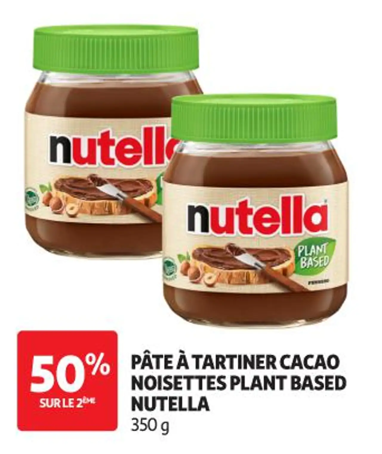 Pâte à Tartiner Cacao Noisettes Plant Based Nutella