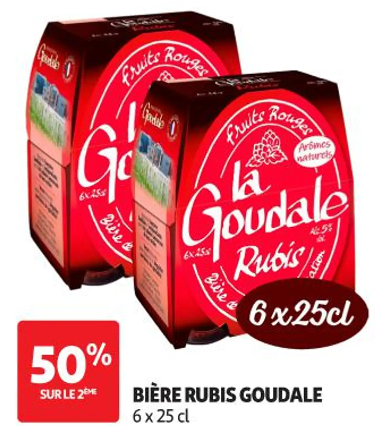 Bière Rubis Goudale